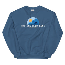 Load image into Gallery viewer, Big Crooked Lake Dock Fishing Sweatshirt