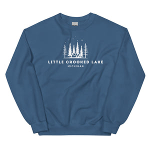 Little Crooked Night Camping Sweatshirt