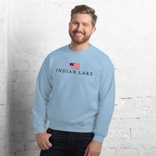 Load image into Gallery viewer, Indian Lake American Flag Sweatshirt