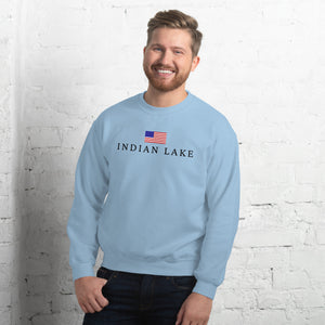 Indian Lake American Flag Sweatshirt