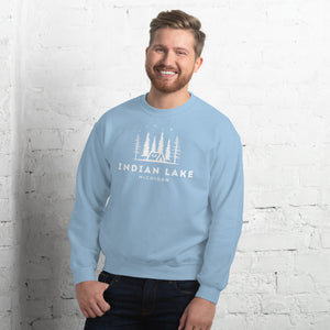 Indian Lake Night Camping Sweatshirt