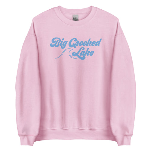 Big Crooked Lake Wave Sweatshirt