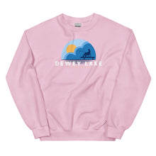 Load image into Gallery viewer, Dewey Lake Dock Fishing Sweatshirt