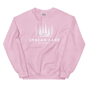 Indian Lake Night Camping Sweatshirt