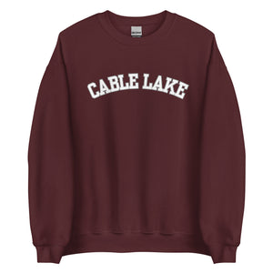 Cable Lake Crew Sweatshirt