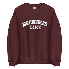 Load image into Gallery viewer, Big Crooked Lake Crew Sweatshirt