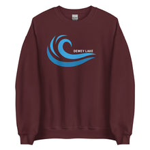 Load image into Gallery viewer, Dewey Lake Cool Wave Crew Sweatshirt