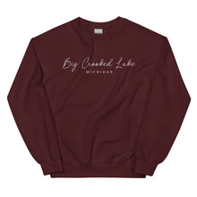 Load image into Gallery viewer, Big Crooked Lake Script Sweatshirt