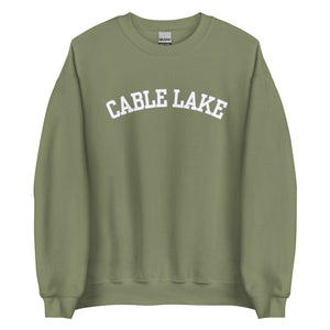 Cable Lake Crew Sweatshirt
