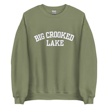 Load image into Gallery viewer, Big Crooked Lake Crew Sweatshirt