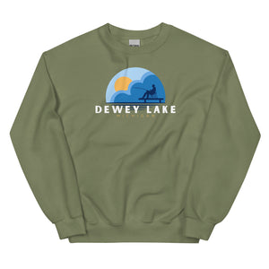 Dewey Lake Dock Fishing Sweatshirt