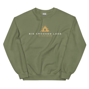 Big Crooked Lake Campfire Sweatshirt