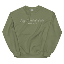 Load image into Gallery viewer, Big Crooked Lake Script Sweatshirt