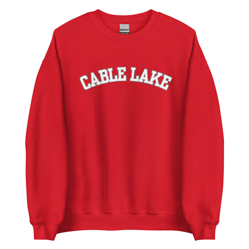 Cable Lake Crew Sweatshirt