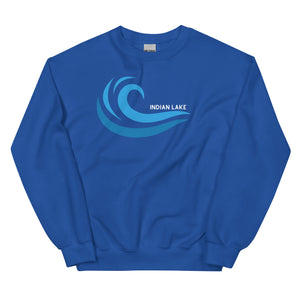 Indian Lake Cool Wave Crew Sweatshirt