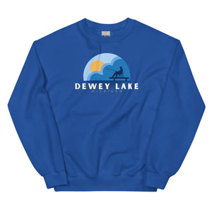 Dewey Lake Dock Fishing Sweatshirt