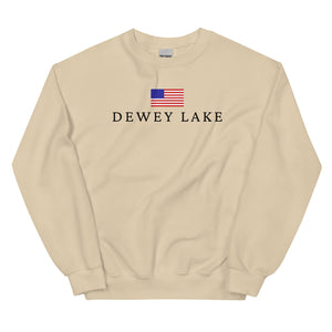 Dewey Lake American Flag Sweatshirt