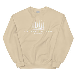 Little Crooked Night Camping Sweatshirt