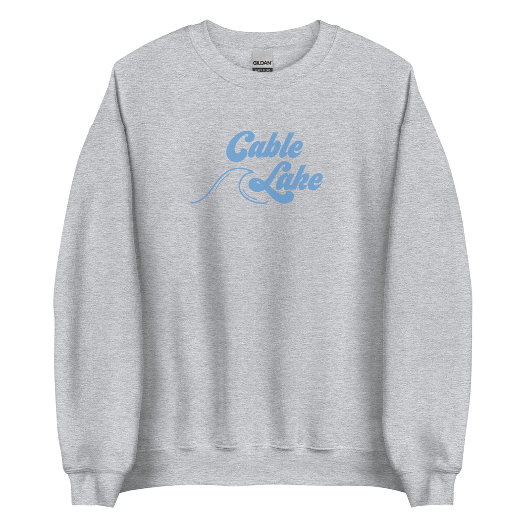 Cable Lake Wave Sweatshirt