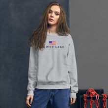 Load image into Gallery viewer, Dewey Lake American Flag Sweatshirt