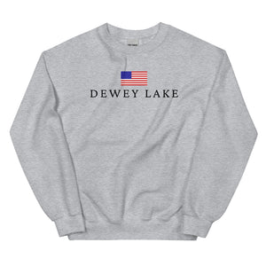 Dewey Lake American Flag Sweatshirt