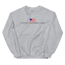 Load image into Gallery viewer, Little Crooked American Flag Sweatshirt