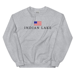 Indian Lake American Flag Sweatshirt