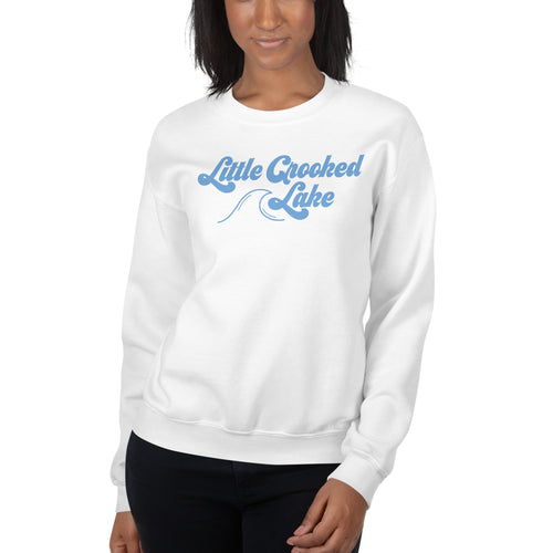 Little Crooked Lake Wave Sweatshirt