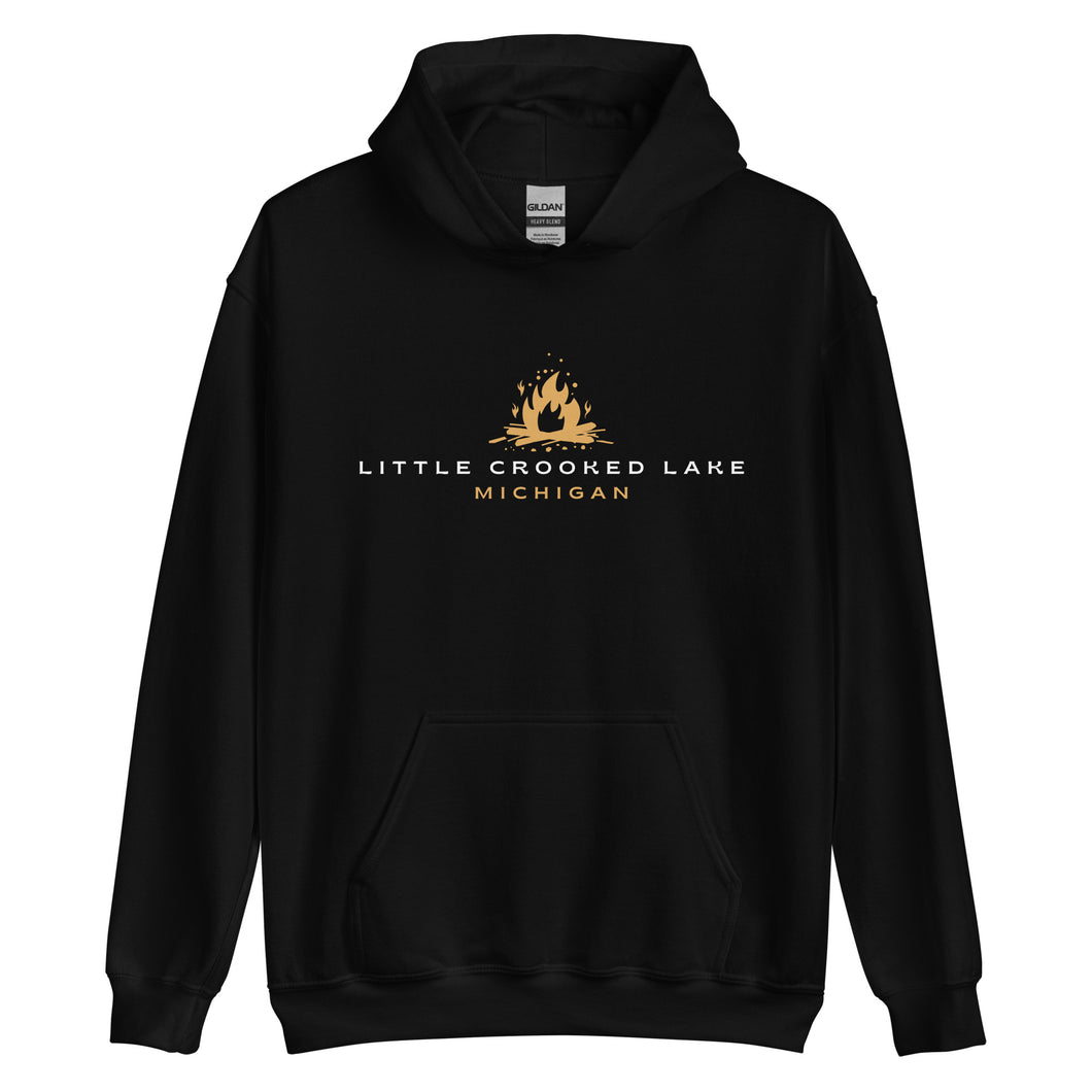 Little Crooked Lake Campfire Hoodie