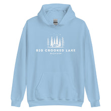 Load image into Gallery viewer, Big Crooked Lake Night Camping Hoodie