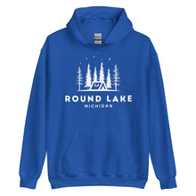 Load image into Gallery viewer, Round Lake Night Camping Hoodie