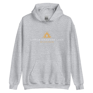 Little Crooked Lake Campfire Hoodie