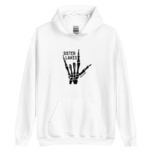 Load image into Gallery viewer, Sister Lakes Black Skeleton Hoodie