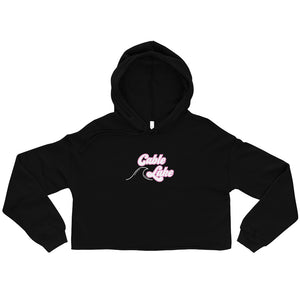 Cable Lake Bella Canvas Crop Hoodie