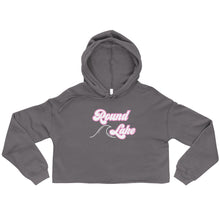 Load image into Gallery viewer, Round Lake Bella Canvas Crop Hoodie