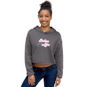 Indian Lake Bella Canvas Crop Hoodie