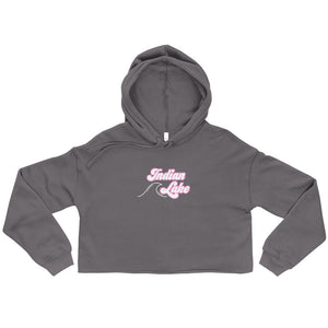 Indian Lake Bella Canvas Crop Hoodie